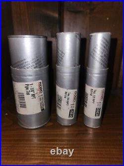 RIDGID Pipe and Conduit Thread Tap Set 1/2, 3/4, and 1 1/4-NEW