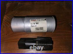 RIDGID Pipe and Conduit Thread Tap Set 1/2, 3/4, and 1 1/4-NEW