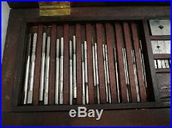 Rare vintage Watchmakers BA Tap and Die Set by T. LEHMANN Thread cutting tool