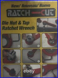 Ratch Cut Die Nut & Tap Ratchet Wrench Set DN 535 Full Set With Case