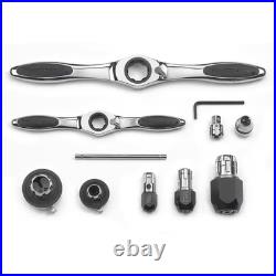 Ratcheting Tap and Die Accessory Set (11-Piece)