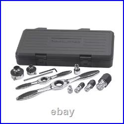 Ratcheting Tap and Die Accessory Set (11-Piece)