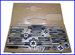 Rdgtools Bsw Whitworth Tap And Die Set With Die Stocks And Tap Wrench 1/4 -3/4