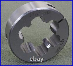 SAVAGE Large Shank, tap & die set 1 & 1/8 inch x 20 TPI