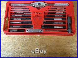Snap On 41 Piece Tap And Die Set, Red Case #td-2425 Mint