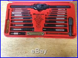 Snap On 41 Piece Tap And Die Set Tdm-117a Mint