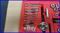 SNAP-ON 76 pc Combination Tap and Die Set TDTDM500A