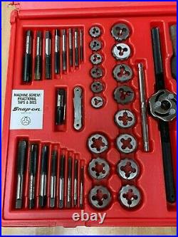 SNAP-ON TAP AND DIE TOOL SET TDTDM500 Standard and Metric 76 pc. Full Set