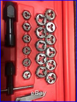 SNAP ON TDTDM500A 76 Piece Tap and Die Set Great Shape FREE SHIPPING