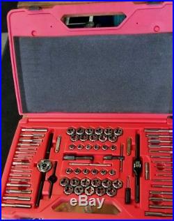 SNAP ON TDTDM500A 76 Piece Tap and Die Set LIKE NEW FREE SHIPPING