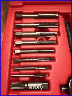 SNAP-ON TDTDM500A Master 76-PIECE TAP & DIE SET! Metric And Standard Like New