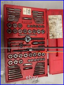 SNAP-ON (TDTDM500) 76 PIECE DOUBLE HEX TAP AND DIE SET WITH HARD CASE 2 missing