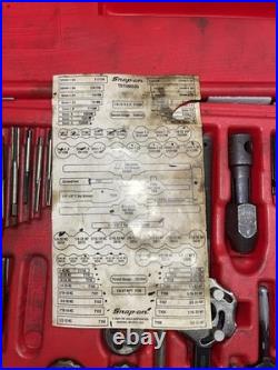 SNAP-ON (TDTDM500) 76 PIECE DOUBLE HEX TAP AND DIE SET WITH HARD CASE 2 missing