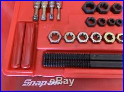 SNAP-ON TOOLS RTD48 48 Piece Rethreading Set Fractional & Metric. TWIST N SHOUT