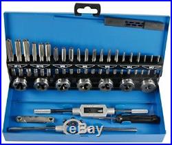 SW-Stahl, M3-M12Tap and Die Set 33Pieces HSS G for Internal and External Threa
