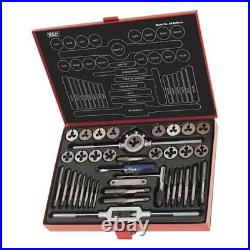 Sealey 40pc Tap and Die Set Split Dies Metric Thread Cutting Tool M3 M12 Steel