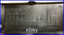 Sears Craftsman Kromedge 39 pc Tap & Die Set 9 52091 Complete Set. Made in USA