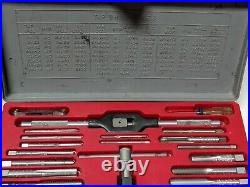 Sears Craftsman Kromedge Tap & Die Set 9 52091 Complete Set. Made in USA