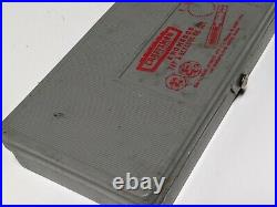 Sears Craftsman Kromedge Tap & Die Set 9 52091 Complete Set. Made in USA