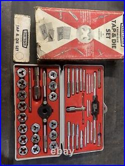 Sears Craftsman Kromedge Tap and Hexagon Die Set 5201 Made in USA