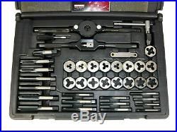 Sears Craftsman Professional 39 Piece Standard Tap & Die Set High Speed Steel