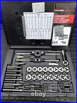 Sears Craftsman Usa 39pc Metric Tap Die Set 52383 Rare Light Use