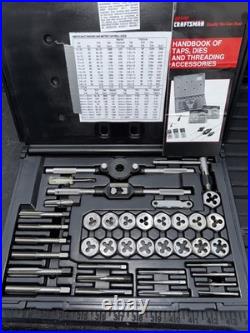 Sears Craftsman Usa 39pc Metric Tap Die Set 52383 Rare Light Use