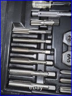 Sears Craftsman Usa 39pc Metric Tap Die Set 52383 Rare Light Use