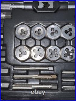Sears Craftsman Usa 39pc Metric Tap Die Set 52383 Rare Light Use