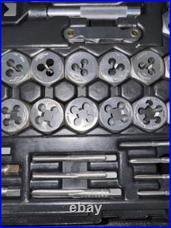 Sears Craftsman Usa 39pc Metric Tap Die Set 52383 Rare Light Use