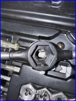 Sears Craftsman Usa 39pc Metric Tap Die Set 52383 Rare Light Use