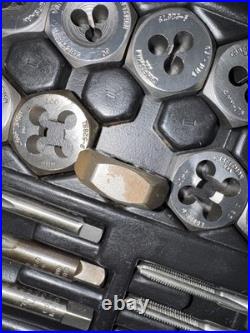 Sears Craftsman Usa 39pc Metric Tap Die Set 52383 Rare Light Use