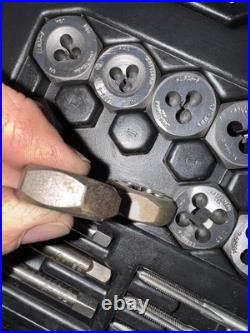 Sears Craftsman Usa 39pc Metric Tap Die Set 52383 Rare Light Use
