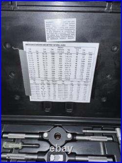 Sears Craftsman Usa 39pc Metric Tap Die Set 52383 Rare Light Use