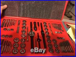 Snap On 117 Piece Deluxe Tap And Die Set TDTDM117