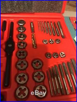 Snap On 117 Piece Deluxe Tap And Die Set TDTDM117