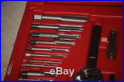 Snap On 117 Piece Tap and Die Set TDTDM117A Excellent