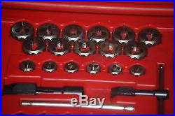 Snap On 117 Piece Tap and Die Set TDTDM117A Excellent