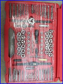 Snap On 117 Piece Tap and Die Set TDTDM117A Excellent Snapon Tools