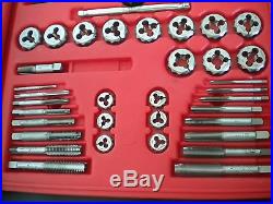 Snap-On 117 pc Deluxe Tap and Die Set, Combination, TDTDM117
