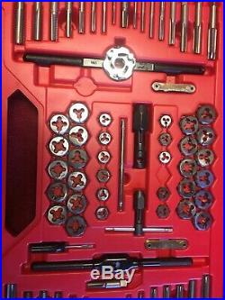 Snap On 117 pc Master Tap and Die Set TDTDM117A