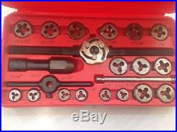 Snap On 41 PC Metric Tap and Die Set TDM-117A