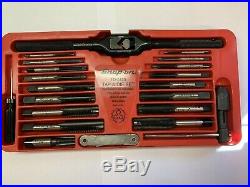 Snap On 41 Piece Td-2425 Sae Tap And Die Set-near Mint-never Used