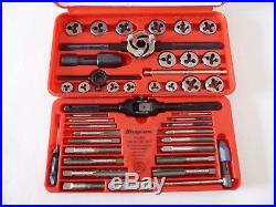 Snap-On 41 pc Tap and Die Set, TD2425, all pieces included