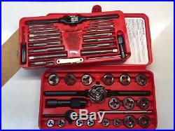Snap On 41pc Metric Tap And Die Set (TDM-117A) Brand New