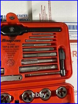 Snap On 42pc Tap and Die Set in Case TD-2425