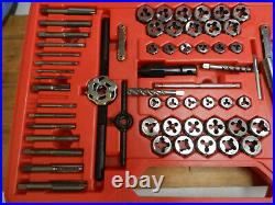 Snap On 76 Pc Tap and Die Set TDTDM500A Metric and SAE