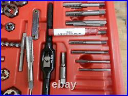 Snap On 76 Pc Tap and Die Set TDTDM500A Metric and SAE