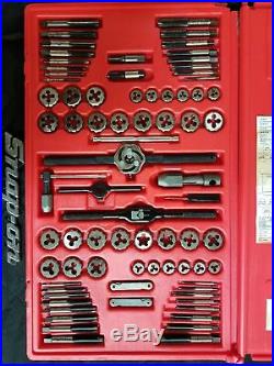 Snap On 76 Peice Tap And Die Set Basicly Unused, Close To Mint For Its Age