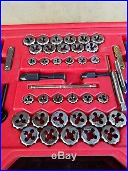 Snap On 76 Piece Tap And Die Set With Tap Socket Set